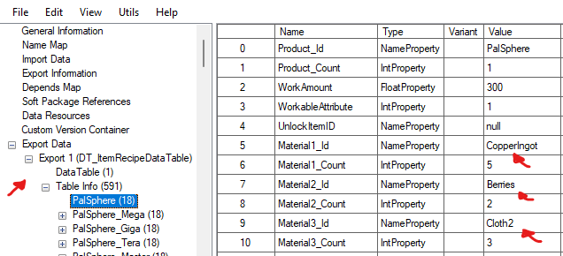 Picture of Row Data