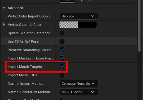 Import Morph Targets, Contributed by FrancisLouis